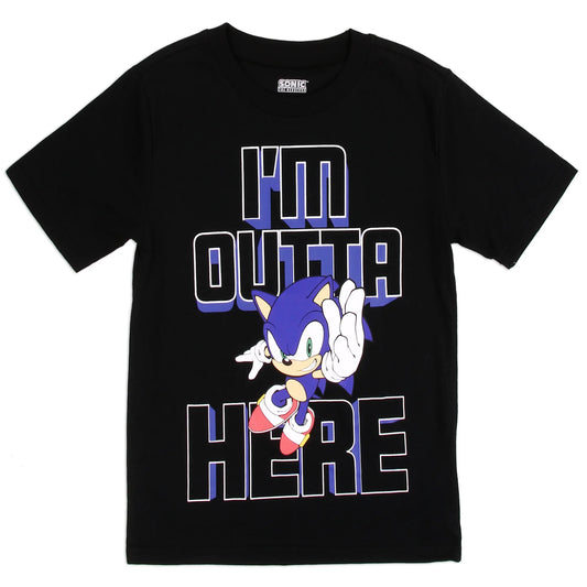 Camiseta Sonic I'm Outta Here