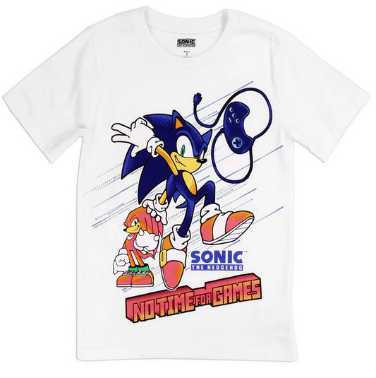 Camiseta Sonic No time for Games