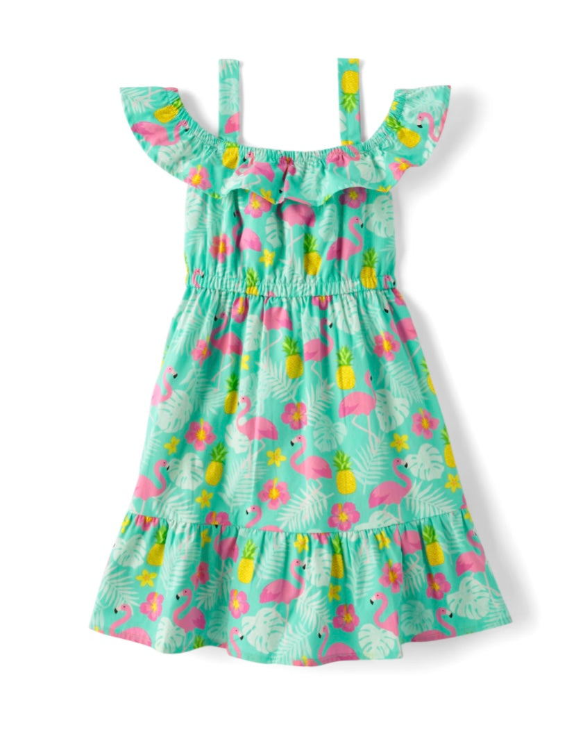 Vestido Tirante Flamingo Sea Side